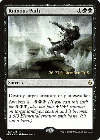 Ruinous Path [Battle for Zendikar Promos] | Empire Gaming NC