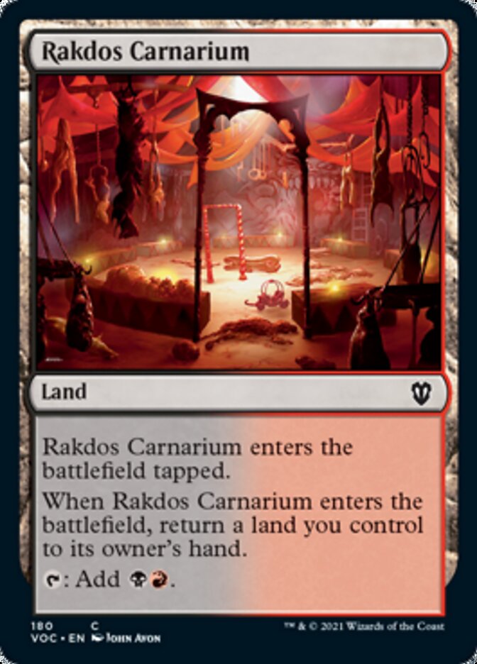 Rakdos Carnarium [Innistrad: Crimson Vow Commander] | Empire Gaming NC