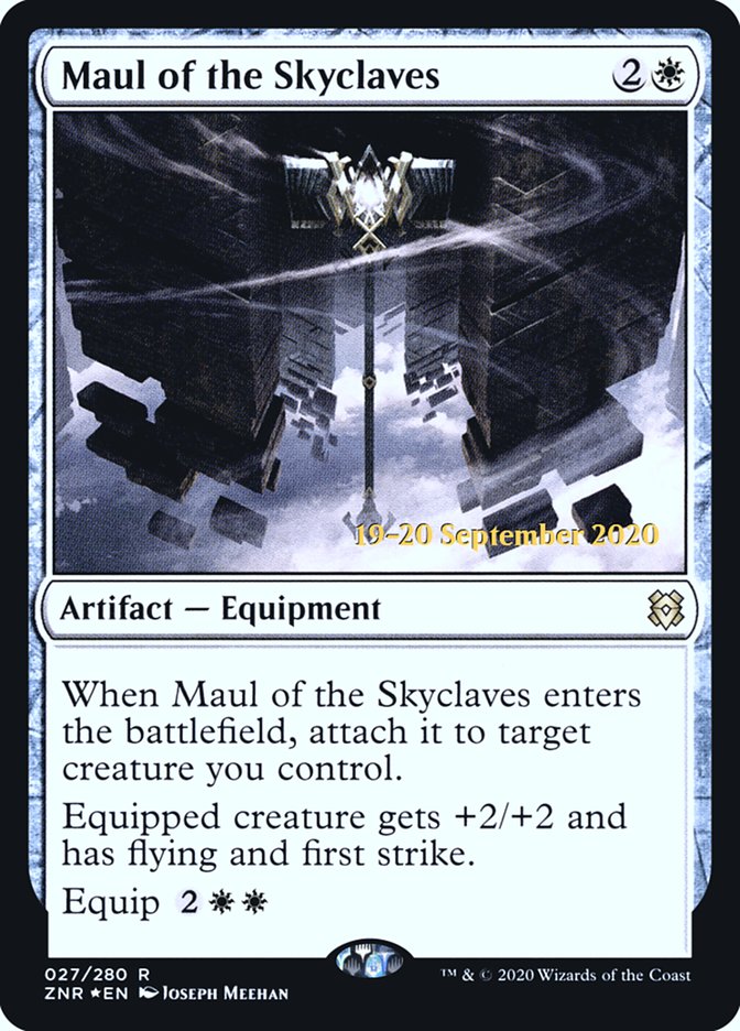 Maul of the Skyclaves  (Prerelease) [Zendikar Rising Prerelease Promos] | Empire Gaming NC