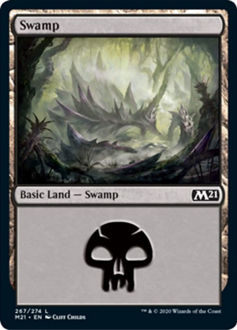 Swamp (267) [Core Set 2021] | Empire Gaming NC