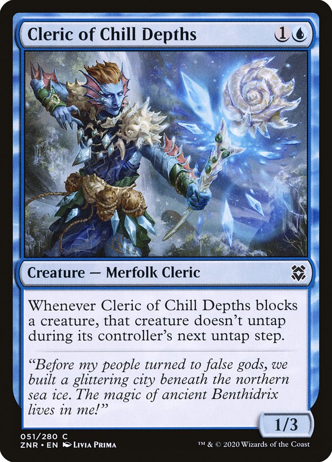 Cleric of Chill Depths [Zendikar Rising] | Empire Gaming NC