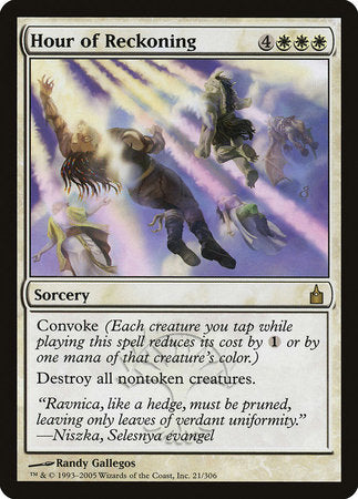 Hour of Reckoning [Ravnica: City of Guilds] | Empire Gaming NC