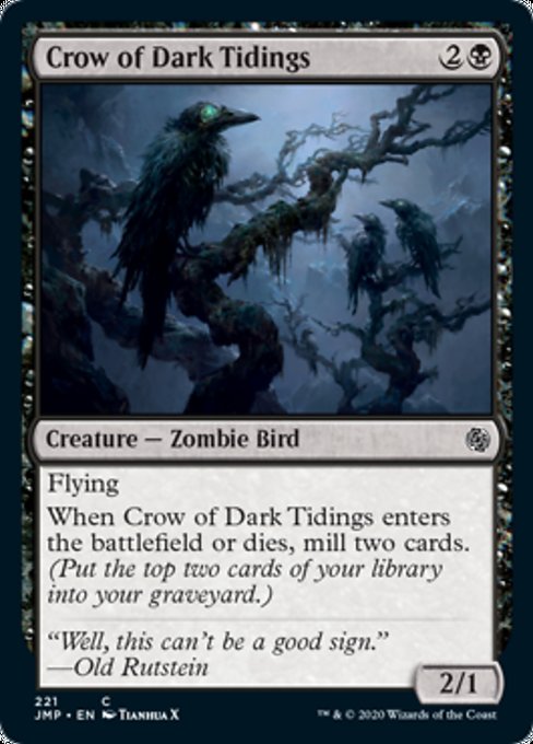 Crow of Dark Tidings [Jumpstart] | Empire Gaming NC