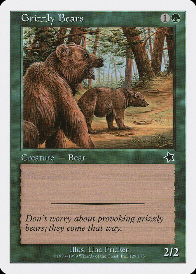 Grizzly Bears [Starter 1999] | Empire Gaming NC