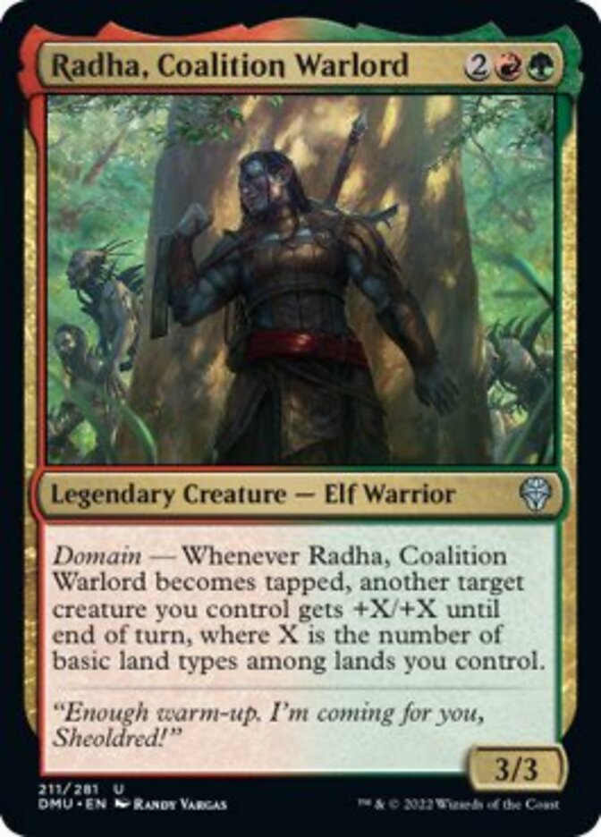 Radha, Coalition Warlord [Dominaria United] | Empire Gaming NC