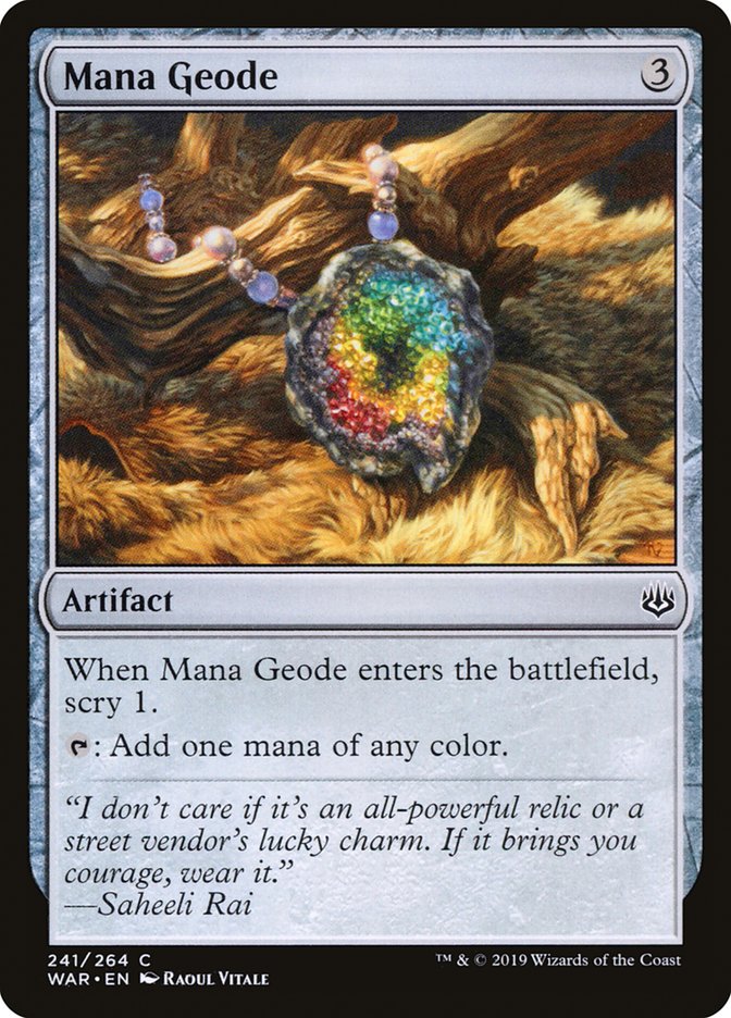 Mana Geode [War of the Spark] | Empire Gaming NC