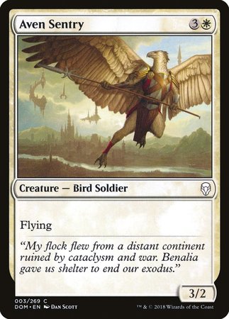 Aven Sentry [Dominaria] | Empire Gaming NC