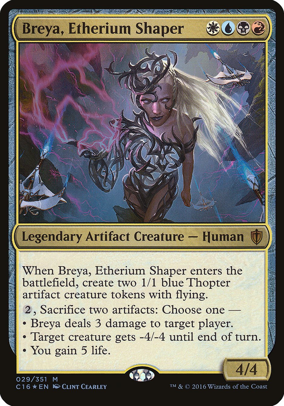 Breya, Etherium Shaper (Commander 2016) [Commander 2016 Oversized] | Empire Gaming NC