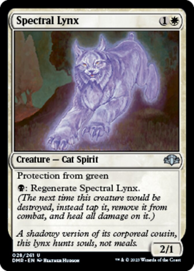 Spectral Lynx [Dominaria Remastered] | Empire Gaming NC