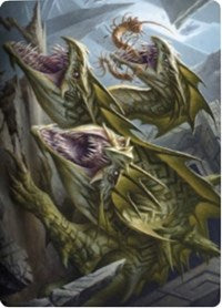 Grakmaw, Skyclave Ravager Art Card [Zendikar Rising Art Series] | Empire Gaming NC