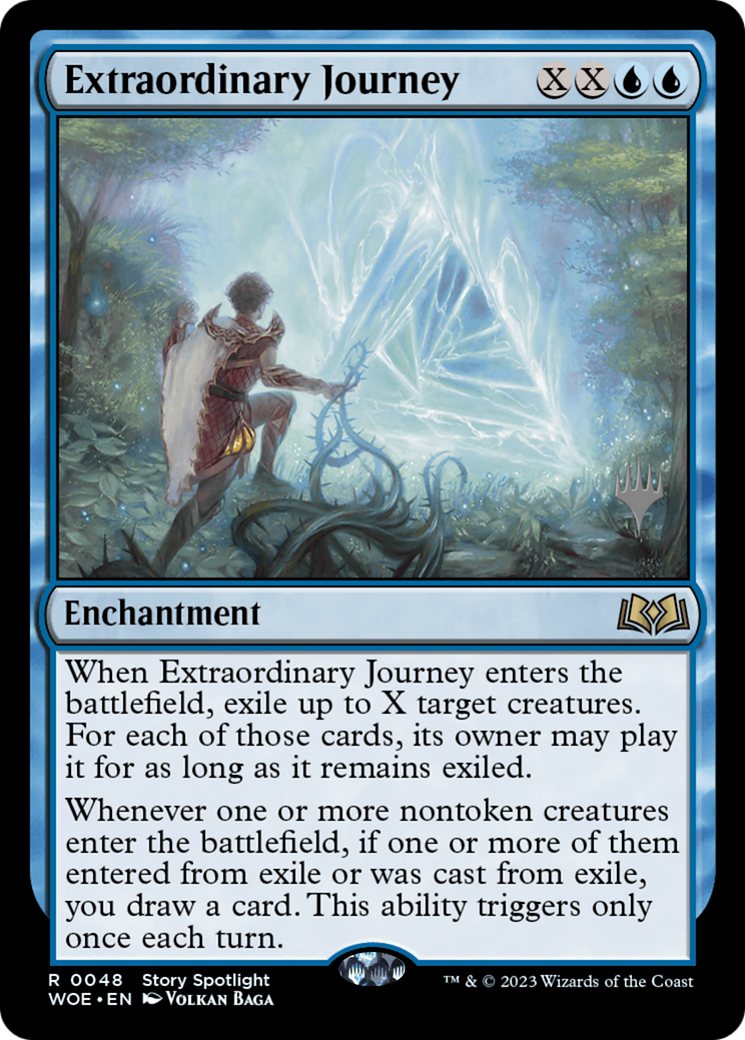 Extraordinary Journey (Promo Pack) [Wilds of Eldraine Promos] | Empire Gaming NC