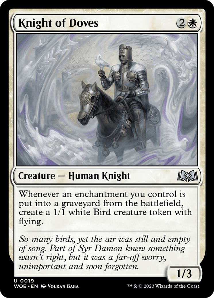 Knight of Doves [Wilds of Eldraine] | Empire Gaming NC