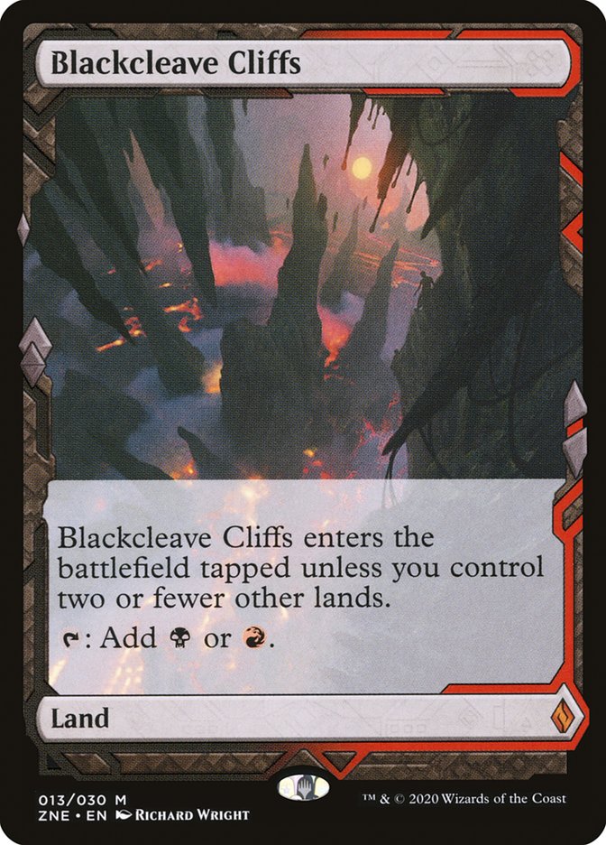 Blackcleave Cliffs [Zendikar Rising Expeditions] | Empire Gaming NC