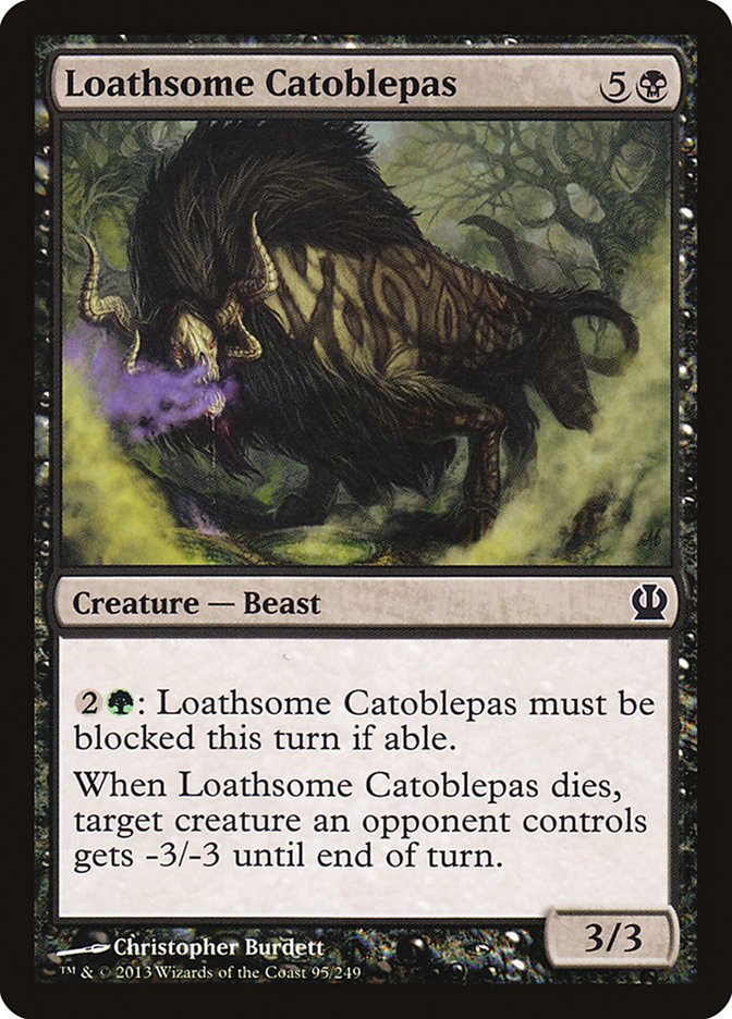 Loathsome Catoblepas [Theros] | Empire Gaming NC