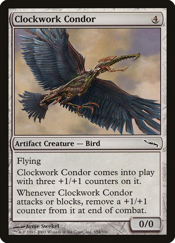 Clockwork Condor [Mirrodin] | Empire Gaming NC