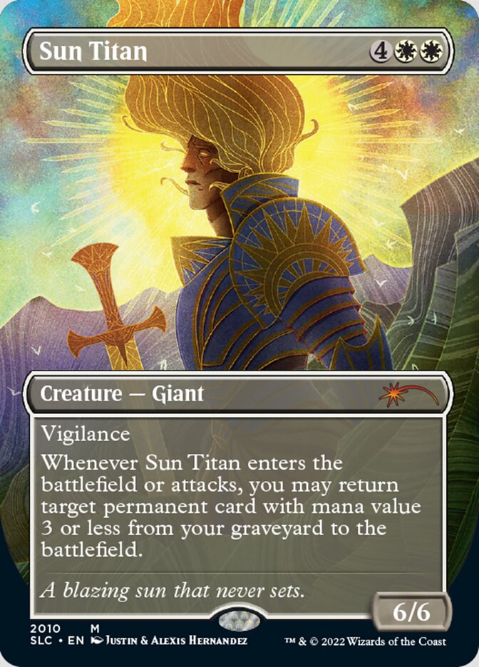 Sun Titan (Borderless) [Secret Lair 30th Anniversary Countdown Kit] | Empire Gaming NC