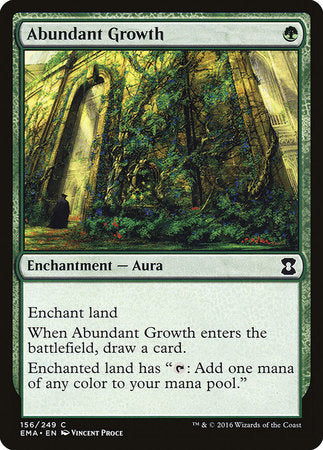 Abundant Growth [Eternal Masters] | Empire Gaming NC