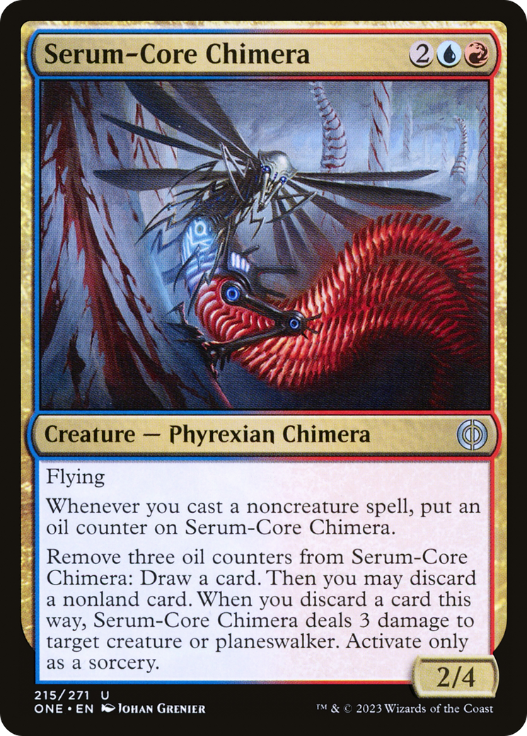 Serum-Core Chimera [Phyrexia: All Will Be One] | Empire Gaming NC