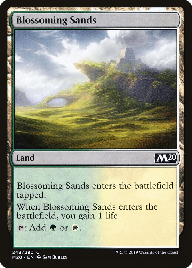 Blossoming Sands [Core Set 2020] | Empire Gaming NC