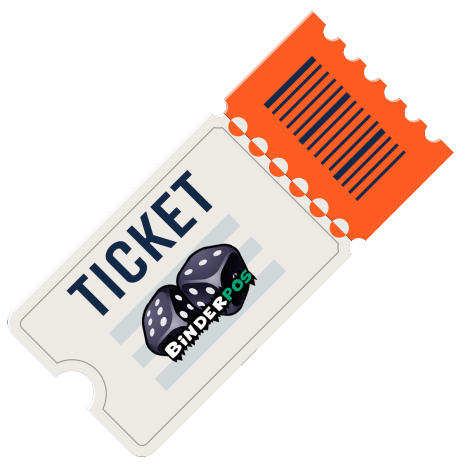 Modern ticket