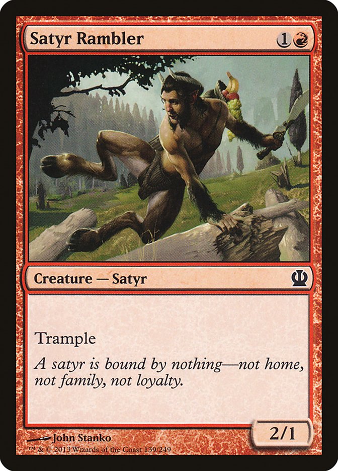 Satyr Rambler [Theros] | Empire Gaming NC