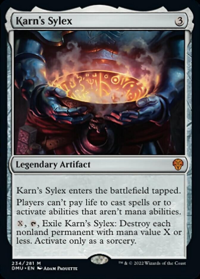 Karn's Sylex [Dominaria United] | Empire Gaming NC