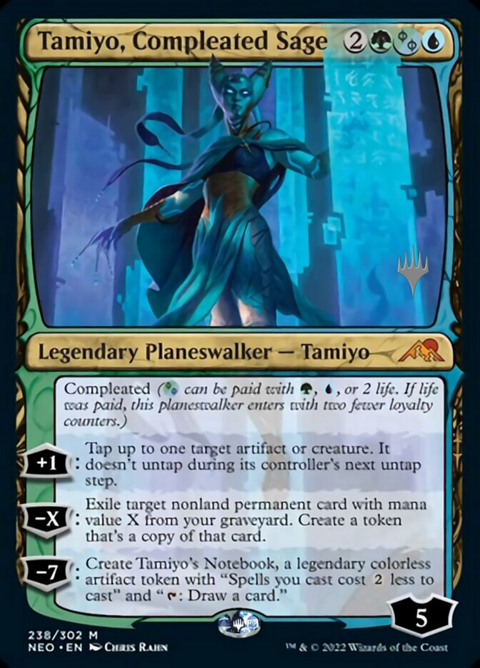 Tamiyo, Compleated Sage (Promo Pack) [Kamigawa: Neon Dynasty Promos] | Empire Gaming NC