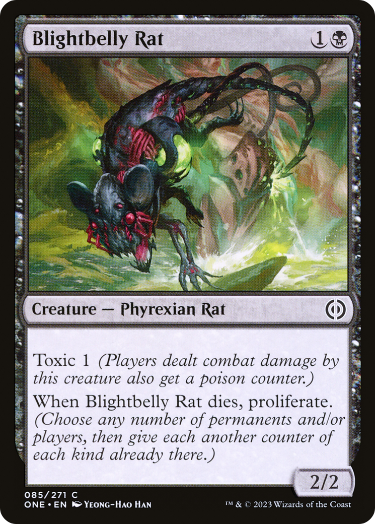 Blightbelly Rat [Phyrexia: All Will Be One] | Empire Gaming NC