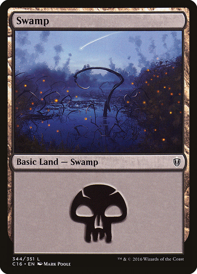 Swamp [Commander 2016] | Empire Gaming NC