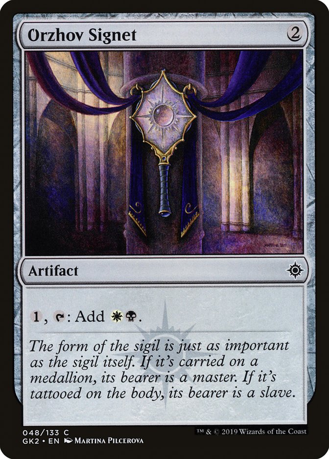 Orzhov Signet [Ravnica Allegiance Guild Kit] | Empire Gaming NC