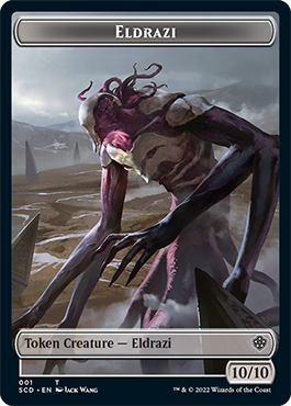 Eldrazi // Soldier Double-Sided Token [Starter Commander Decks] | Empire Gaming NC