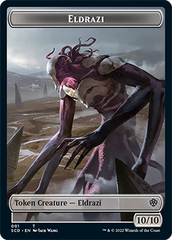 Eldrazi // Soldier Double-Sided Token [Starter Commander Decks] | Empire Gaming NC