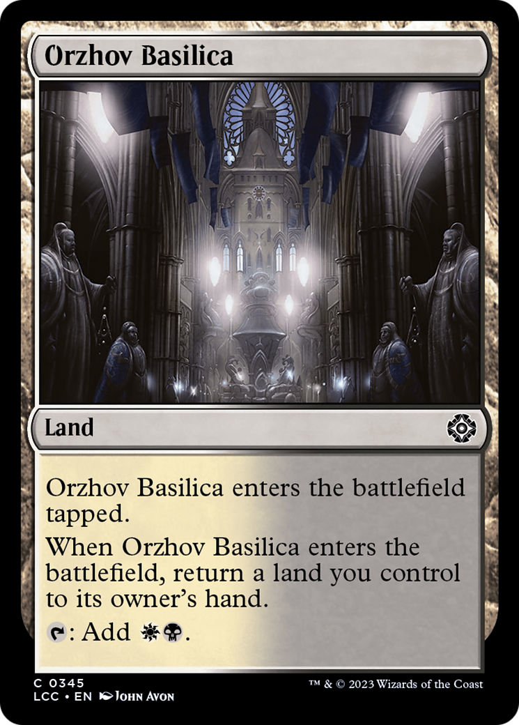 Orzhov Basilica [The Lost Caverns of Ixalan Commander] | Empire Gaming NC