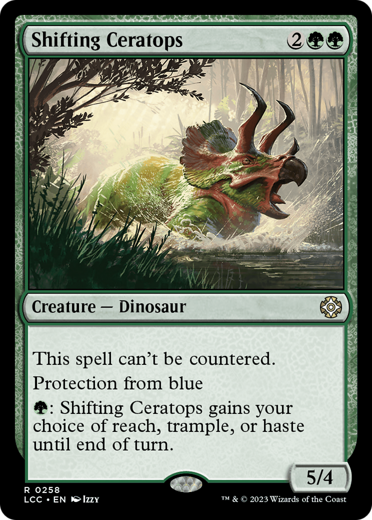 Shifting Ceratops [The Lost Caverns of Ixalan Commander] | Empire Gaming NC