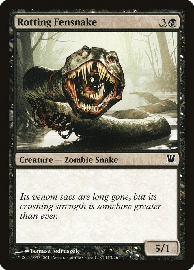 Rotting Fensnake [Innistrad] | Empire Gaming NC