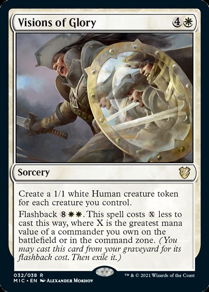 Visions of Glory [Innistrad: Midnight Hunt Commander] | Empire Gaming NC