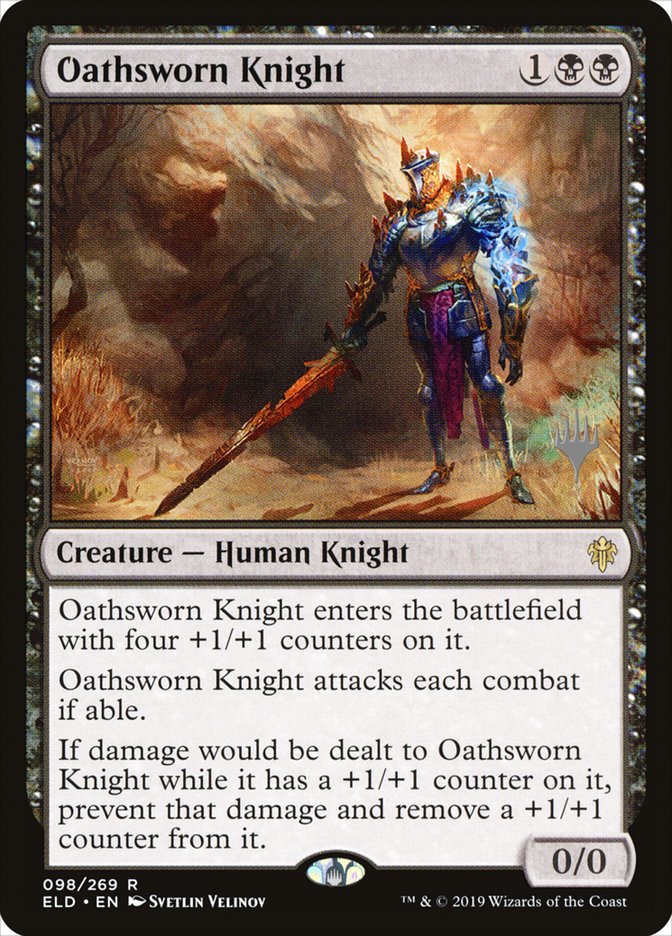 Oathsworn Knight (Promo Pack) [Throne of Eldraine Promos] | Empire Gaming NC