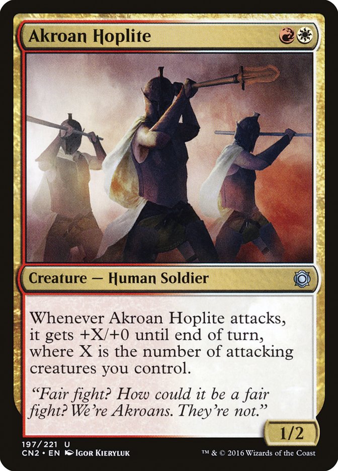 Akroan Hoplite [Conspiracy: Take the Crown] | Empire Gaming NC