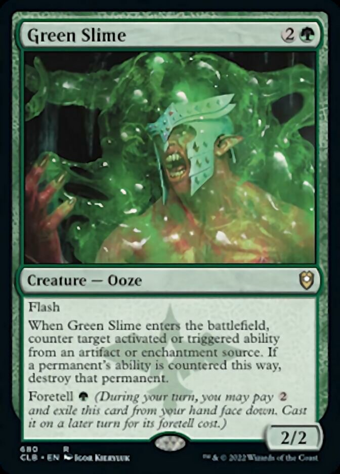 Green Slime [Commander Legends: Battle for Baldur's Gate] | Empire Gaming NC