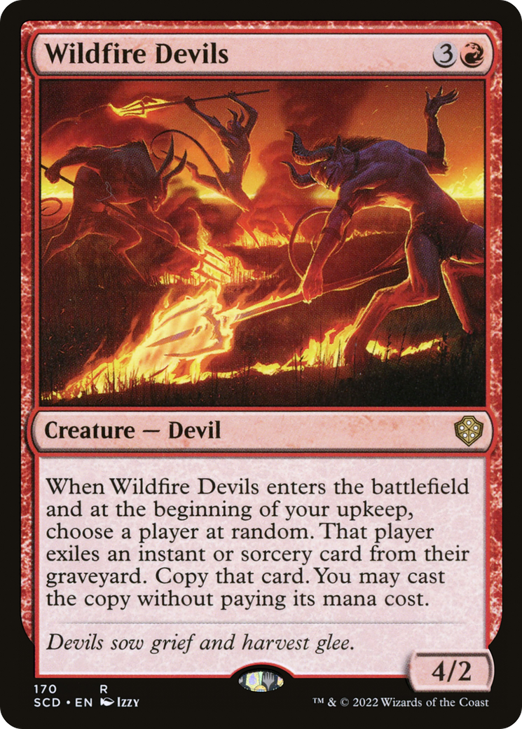 Wildfire Devils [Starter Commander Decks] | Empire Gaming NC