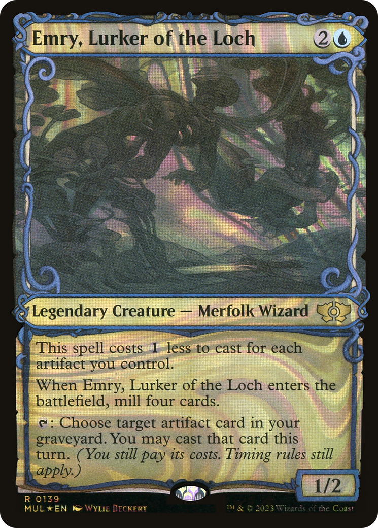 Emry, Lurker of the Loch (Halo Foil) [Multiverse Legends] | Empire Gaming NC