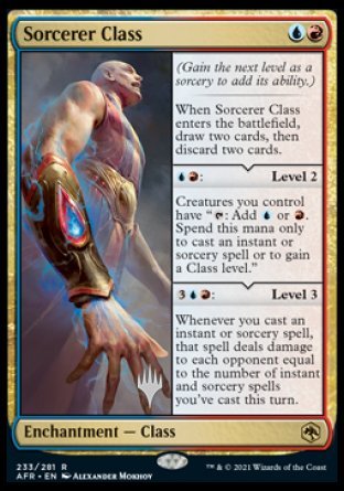 Sorcerer Class (Promo Pack) [Dungeons & Dragons: Adventures in the Forgotten Realms Promos] | Empire Gaming NC