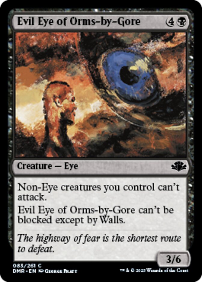 Evil Eye of Orms-by-Gore [Dominaria Remastered] | Empire Gaming NC