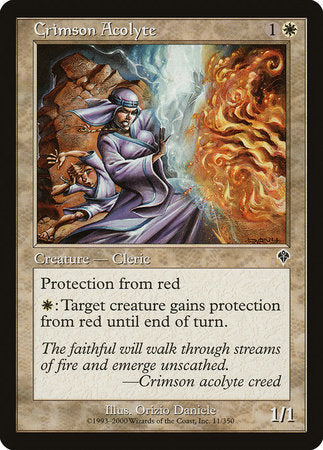 Crimson Acolyte [Invasion] | Empire Gaming NC
