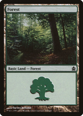 Forest (316) [Commander 2011] | Empire Gaming NC