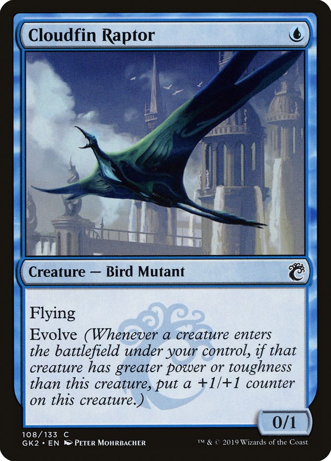 Cloudfin Raptor [Ravnica Allegiance Guild Kit] | Empire Gaming NC