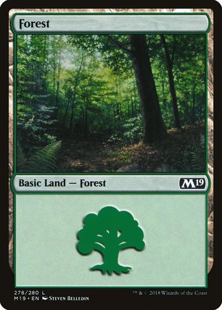 Forest (278) [Core Set 2019] | Empire Gaming NC