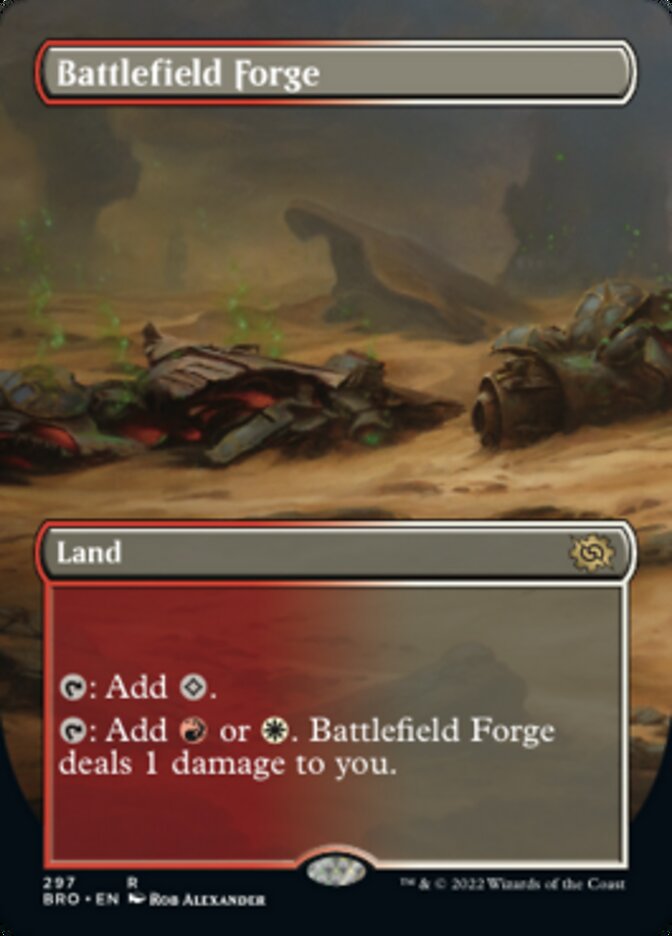 Battlefield Forge (Borderless Alternate Art) [The Brothers' War] | Empire Gaming NC