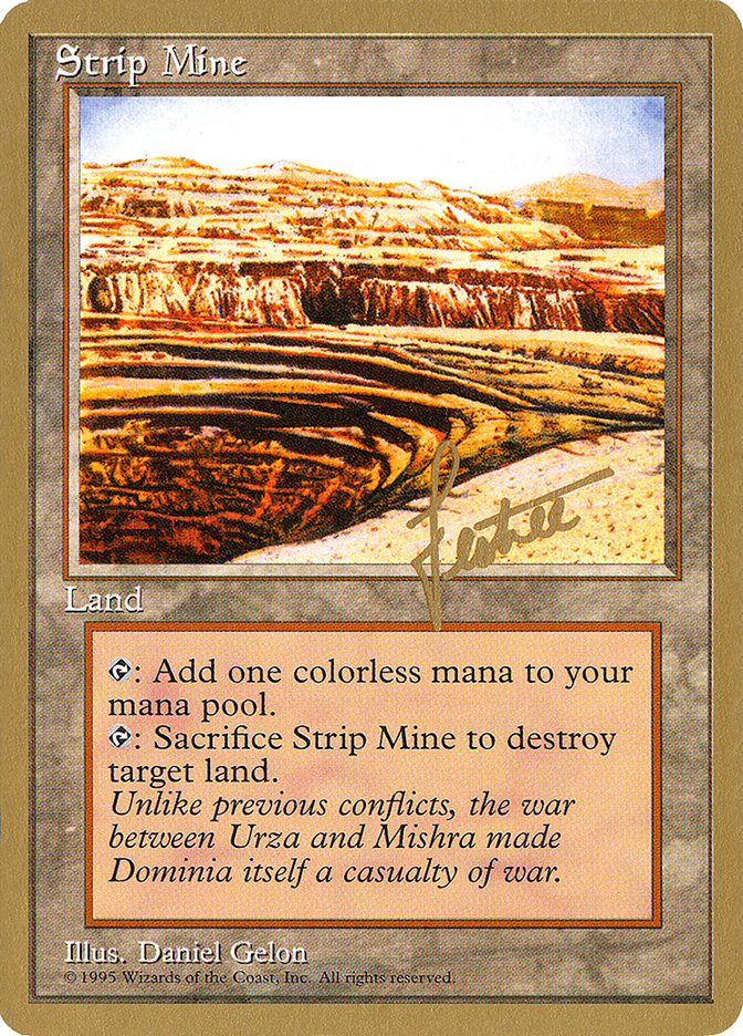 Strip Mine (Bertrand Lestree) [Pro Tour Collector Set] | Empire Gaming NC