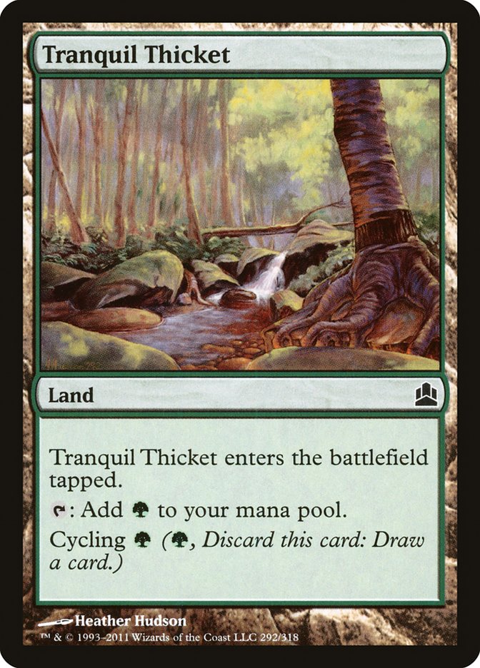 Tranquil Thicket [Commander 2011] | Empire Gaming NC